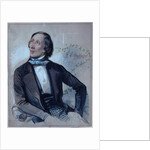 Hans Christian Andersen, 1845 by Carl Hartmann