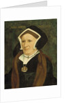 Portrait of Lady Margaret Butts, 1543 by Hans Holbein the Younger