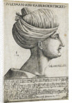 Sultan Suleiman I the Magnificent, ca 1530 by Hieronymus Hopfer