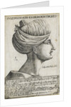 Sultan Suleiman I the Magnificent, ca 1530 by Hieronymus Hopfer