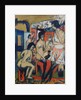 Nudes in Studio, 1912 by Ernst Ludwig Kirchner