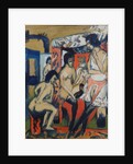 Nudes in Studio, 1912 by Ernst Ludwig Kirchner