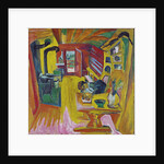 Alpine Kitchen, 1918 by Ernst Ludwig Kirchner