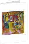 Alpine Kitchen, 1918 by Ernst Ludwig Kirchner