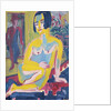 Seated Female Nude. Study, ca 1921-1923 by Ernst Ludwig Kirchner