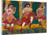 Czardas dancers, 1908-1920 by Ernst Ludwig Kirchner
