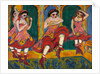 Czardas dancers, 1908-1920 by Ernst Ludwig Kirchner