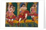Czardas dancers, 1908-1920 by Ernst Ludwig Kirchner
