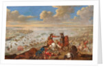 Charles XII is crossing the Düna 1701 by Johann Philip Lemke