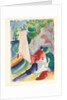 Picnic on the Beach (Picnic after Sailing), 1913 by August Macke