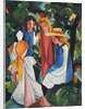 Four Girls, 1912-1913 by August Macke