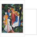 Four Girls, 1912-1913 by August Macke