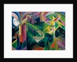 Deer in Cloister Garden, 1912 by Franz Marc