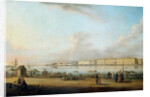 View of the Winter Palace of the Vasilyevsky Island, 1796 by Johann Georg von Mayr