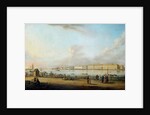 View of the Winter Palace of the Vasilyevsky Island, 1796 by Johann Georg von Mayr