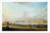 View of the Winter Palace of the Vasilyevsky Island, 1796 by Johann Georg von Mayr