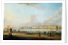View of the Winter Palace of the Vasilyevsky Island, 1796 by Johann Georg von Mayr