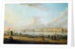 View of the Winter Palace of the Vasilyevsky Island, 1796 by Johann Georg von Mayr