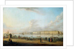 View of the Winter Palace of the Vasilyevsky Island, 1796 by Johann Georg von Mayr