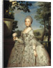 Portrait of Maria Luisa of Parma as Princess of Asturias, ca 1764-1765 by Anton Raphael Mengs