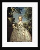 Portrait of Maria Luisa of Parma as Princess of Asturias, ca 1764-1765 by Anton Raphael Mengs