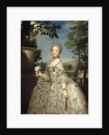 Portrait of Maria Luisa of Parma as Princess of Asturias, ca 1764-1765 by Anton Raphael Mengs