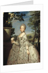 Portrait of Maria Luisa of Parma as Princess of Asturias, ca 1764-1765 by Anton Raphael Mengs