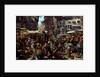 Piazza d?Erbe in Verona, 1884 by Adolph Friedrich von Menzel