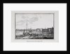 The Petrovsky quay in St. Petersburg, the so-called Gagarinsky brawler (Series Views of Saint Petersburg), 1820s by Alexander Pluchart