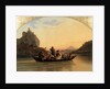Crossing at Schreckenstein, 1837 by Adrian Ludwig Richter