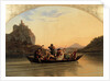 Crossing at Schreckenstein, 1837 by Adrian Ludwig Richter