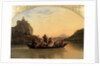 Crossing at Schreckenstein, 1837 by Adrian Ludwig Richter