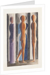 Formation. Tri-partition, 1926 by Oskar Schlemmer