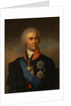 Portrait of Count Pyotr Zavadovsky (1739?1812), 1849 by Carl Schulz