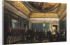 Changing of the Preobrazhensky Regiment Guards in the Gatchina Palace at the time of Paul I, 1845 by Gustav Schwarz