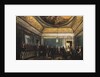 Changing of the Preobrazhensky Regiment Guards in the Gatchina Palace at the time of Paul I, 1845 by Gustav Schwarz
