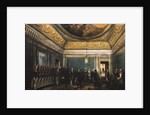Changing of the Preobrazhensky Regiment Guards in the Gatchina Palace at the time of Paul I, 1845 by Gustav Schwarz