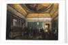 Changing of the Preobrazhensky Regiment Guards in the Gatchina Palace at the time of Paul I, 1845 by Gustav Schwarz