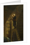 The Bookworm, c. 1850 by Carl Spitzweg