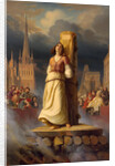 Joan of Arcs Death at the Stake, 1843 by Hermann Stilke