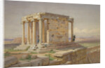 The Temple of Athena Nike. View from the North-East, 1877 by Carl Friedrich Heinrich Werner