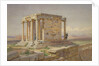 The Temple of Athena Nike. View from the North-East, 1877 by Carl Friedrich Heinrich Werner
