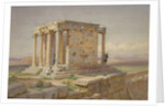 The Temple of Athena Nike. View from the North-East, 1877 by Carl Friedrich Heinrich Werner