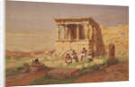 The Erechtheion. The Porch of the Caryatids, 1877 by Carl Friedrich Heinrich Werner