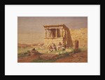 The Erechtheion. The Porch of the Caryatids, 1877 by Carl Friedrich Heinrich Werner