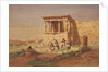 The Erechtheion. The Porch of the Caryatids, 1877 by Carl Friedrich Heinrich Werner