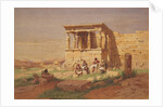The Erechtheion. The Porch of the Caryatids, 1877 by Carl Friedrich Heinrich Werner
