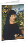 Portrait of Levinus Memminger, ca 1485 by Michael Wolgemut