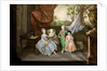 The children of Ferdinand of Parma (Louis, Carolina, Maria Antonia and Carlotta), 1778 by Johann Zoffani