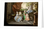 The children of Ferdinand of Parma (Louis, Carolina, Maria Antonia and Carlotta), 1778 by Johann Zoffani